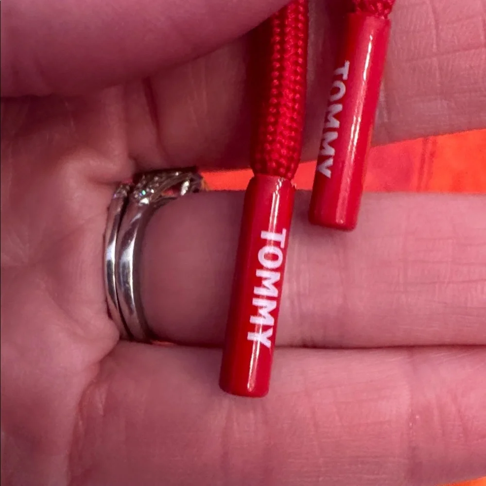 EUC! TOMMY HILFIGER Th X Andy Warhol 7" Sunset Swim Trunk Warhol Sun, sz M - Picture 4 of 11